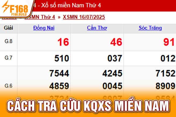 Cách tra cứu KQXS miền Nam Cách tra cứu KQXS miền Nam