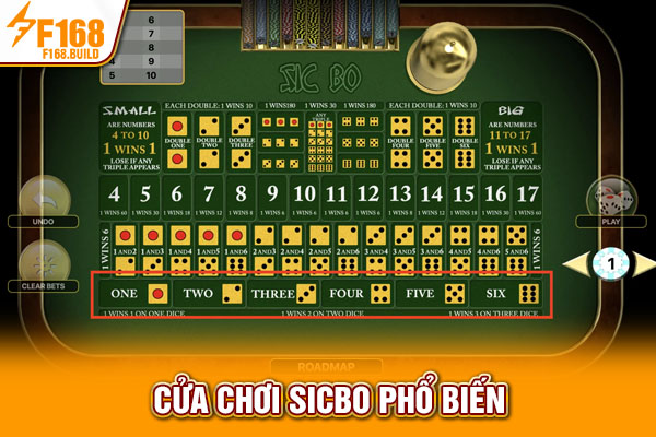 Cửa chơi sicbo phổ biến Cửa chơi sicbo phổ biến