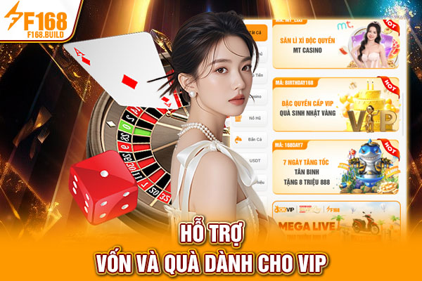 Hỗ trợ vốn và quà dành cho VIP