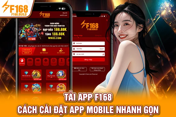 Tải app F168 - Cách Cài Đặt App Mobile Nhanh Gọn