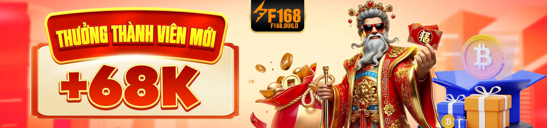 Thưởng thành viên mới lên đến 68k